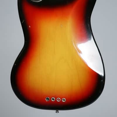 Fender Mustang Bass 1974 - Three Tone Sunburst image 5