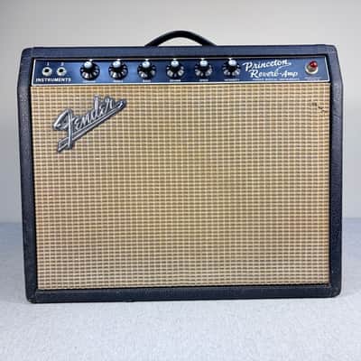 1966 Fender Princeton Reverb Tube Combo Amplifier image 2