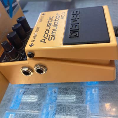 Boss AC-3 Acoustic Simulator (Dark Gray Label) 2006 - Present - Yellow image 4