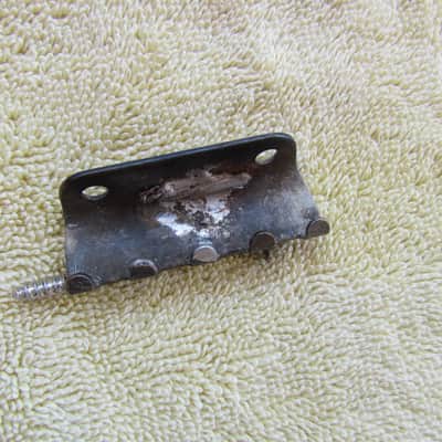 Fender Stratocaster Tremolo Claw W/Screws Vintage Fender Tremolo Claw Shows Considerable Wear image 2