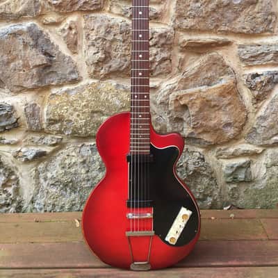 Hofner Colorama II 1959 Red Cellulose image 1