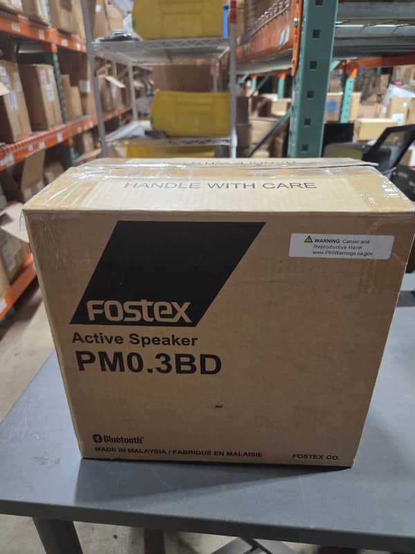 Fostex AMS-PM0-3BD Active Speaker with Bluetooth and USB-DAC - Pair (B-Stock) image 1
