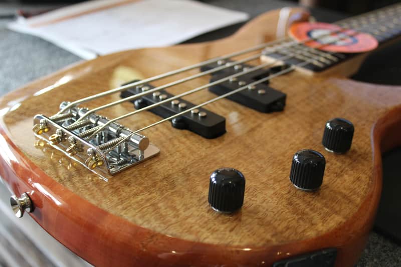 Yamaha TRBX174EW Mango Wood 4-String Bass image 8