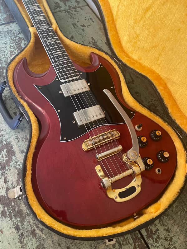 Early 1970s Citation SG (Ampeg Stuper Stud) - MIJ - Maxon Humbuckers - OHSC - Very Nice image 1