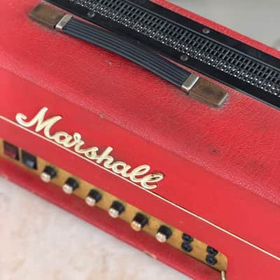 Marshall JMP SuperBass 100w anno 1979 Red Tolex image 4
