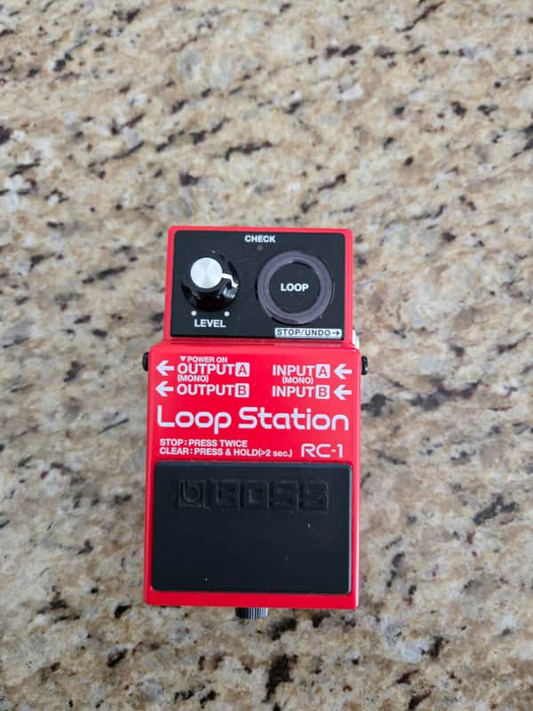 Boss RC-1 Loop Station 2014 - Present - Red image 1
