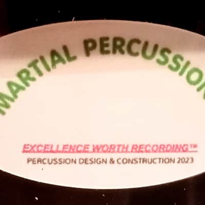 MARTIAL PERCUSSION CUSTOM 13"/8L PICCOLO SNARE DRUM W/ MAPLE HOOPS image 7