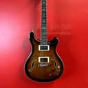 PRS SE Hollowbody II Piezo Black Gold Burst 2022
