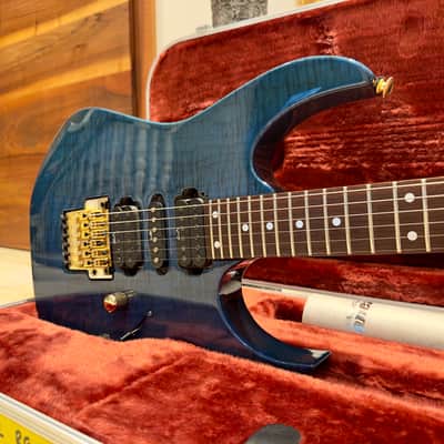 Ibanez RG570CT Fujigen 1995 / Transparent Blue - MIJ image 5