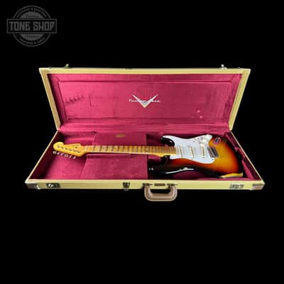 Used 2023 Fender Custom Shop 1958 Stratocaster Relic Sunburst w/case TSU24721 image 10