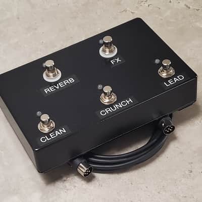 Replacement Footswitch for Marshall JCM 2000 TSL Amps PEDL-00021-10021-Style w/Memory and 10-Ft Cable image 1