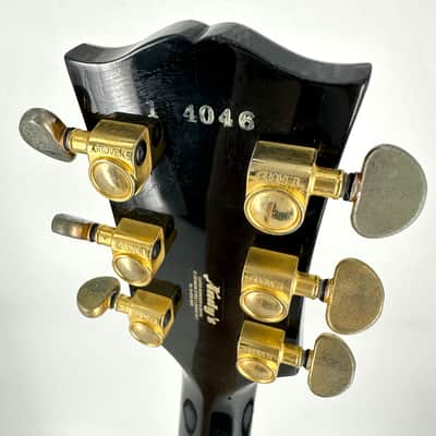 1991 Gibson Pre-Historic Les Paul '57 Custom Reissue - Ebony image 13