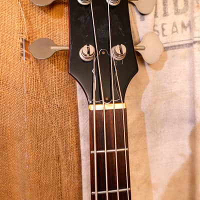 Burny SG Bass EB-3 1990's Cherry Red image 3