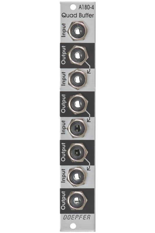 Doepfer A-180-4 Quad buffer eurorack module. image 1