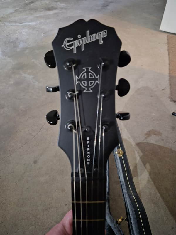 Epiphone Goth Les Paul Studio | Reverb