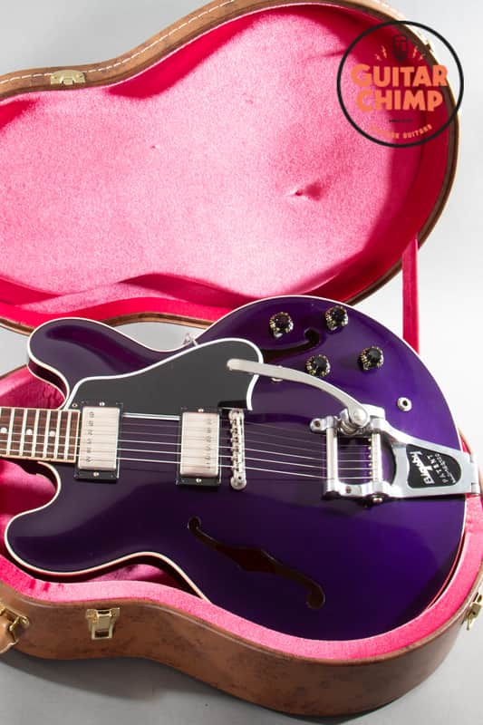 2023 Gibson Custom Shop ’59 ES-335 VOS Candy Apple Blue Bigsby OHSC COA