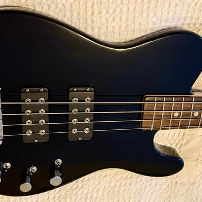 G&L USA ASAT Electric Bass Guitar - Jet Black image 9