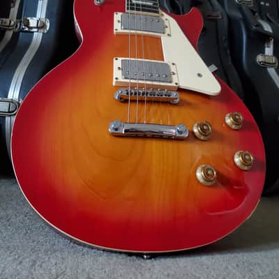 Aria Pro II Vintage Single Cut 90s Cherry Burst Near Mint image 4