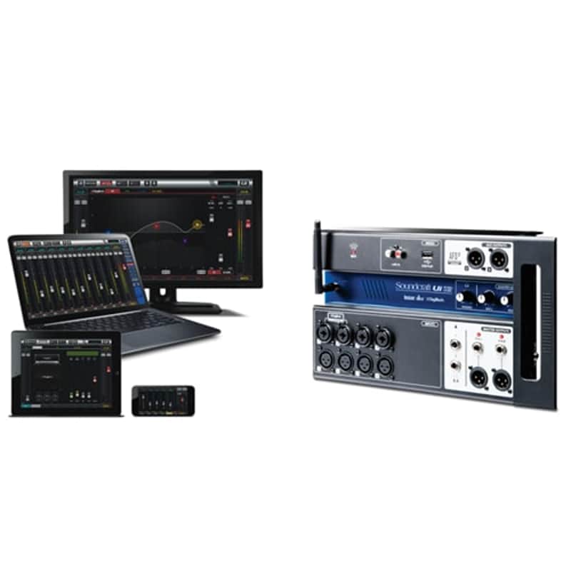 Soundcraft Ui12 12-input Digital Mixer With Wi-Fi Router image 1