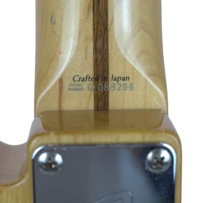 Fender Japan TL71-80L Lefty Telecaster NAT CIJ Q-Serial Mid-2000s w/ Soft Bag image 10