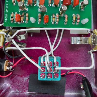 Stomp Under Foot Red Army Russian Muff Fuzz Pedal Comparable to Civil War image 8