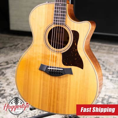 Taylor 314ce Studio Grand Auditorium Acoustic/Electric Guitar - Natural with Gig Bag image 1
