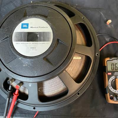 JBL E-140-8 70’s-80’s - Black image 1