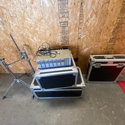 Simmons SDS5 / SDSV Modular Drum Synthesizer with Hi Hat Module + 7 Pads + MIDI in ATA Cases 1981 image 20