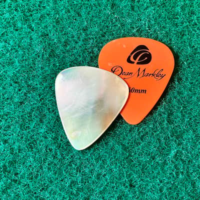 Abalone seashell guitar pick-1.3mm, classic size & shape… by BeachSidePicks image 3