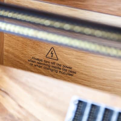 2 Many Synths 12U 126HP powered Solid Oak Eurorack case image 6