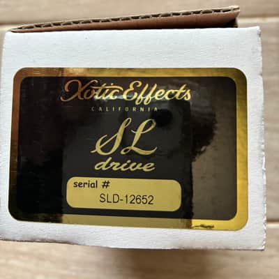 Xotic Effects SL Drive 2015 - Black Gold image 4