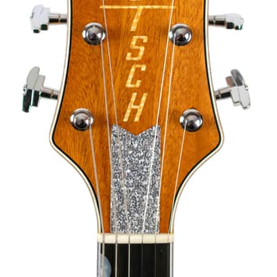 New Gretsch Custom Shop Henrichsen Masterbuilt True Timbre G6128-CS '62 Flame Ash Oil Finish w/Silver Sparkle Binding #UC25013834 image 5
