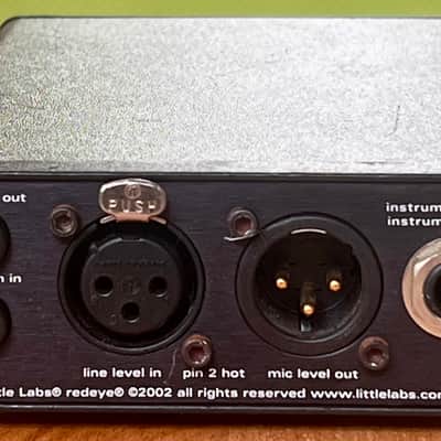 Little Labs Redeye Phantom Direct Box & Re-amplifier 2010s - Black image 3