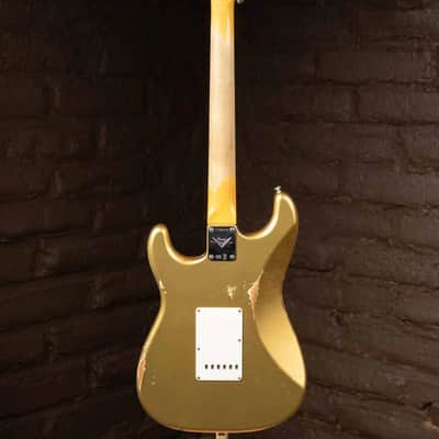 Fender Custom Shop 1963 Stratocaster Heavy Relic - Aztec Gold (New) image 2