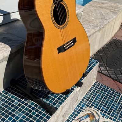 2012 Thomas Rein RJN5 Premium Boutique Acoustic Guitar Lutz Spruce / Malaysian Blackwood image 17