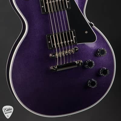 Gibson Custom Shop Dealer Select Les Paul Custom Gloss Purple Sparkle #CS601908 image 6