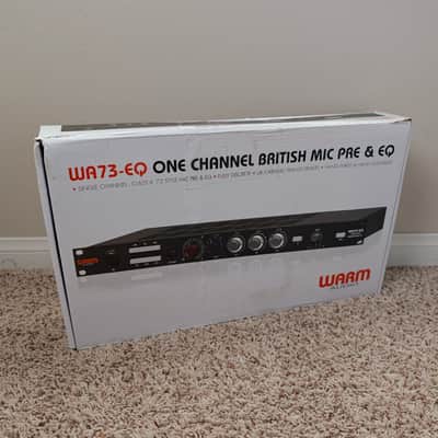 Warm Audio WA73-EQ One 1-Channel British Microphone Preamp / EQ 2018 - Present - RAF Blue Gray image 2