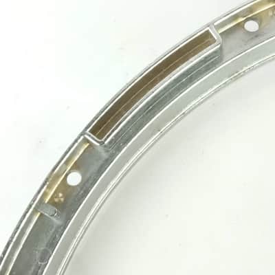 Yamaha? 14" 12-Lug 2lb 5oz Die-Cast Zinc Snare Drum Batter Rim/Hoop Marching 80s image 9