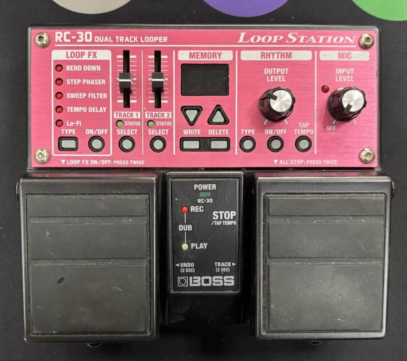 Boss RC-30 Two-pedal loop station with rhythm base and effects... image 1