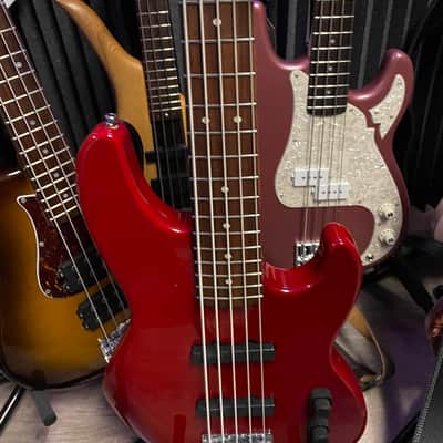 Fender Jazz Bass Plus Kubicki LaceSensor V  Jazz bass plus 1993 Red image 3