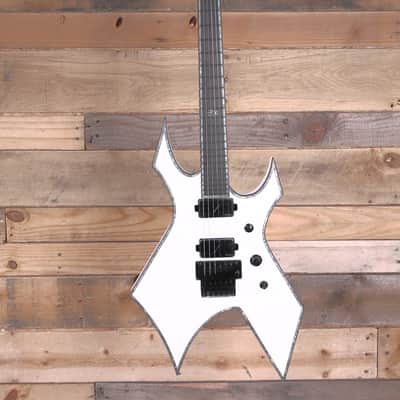 BC Rich Warlock Extreme Electric Guitar Matte White w/ Floyd Rose image 4