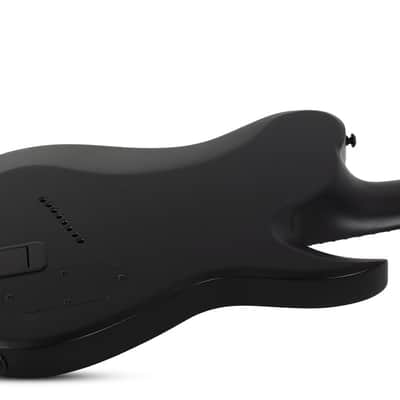 Schecter PT-8 MS Black Ops LH Satin Black Open Pore image 5