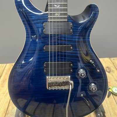 2005 PRS 513 Whale Blue Brazilian RW Neck And Fingerboard 10 Top w/OHSC image 1
