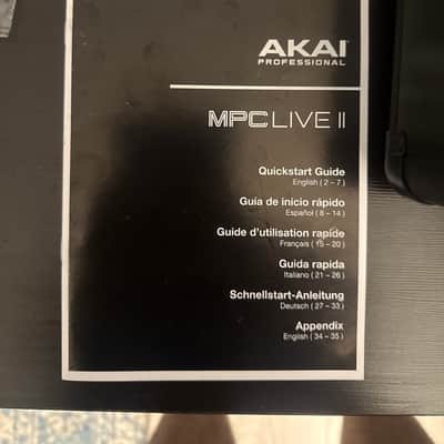 Akai MPC Live II Standalone Sampler / Sequencer 2020 - Present - Black (bundle with Analog Hardshell Case) image 18