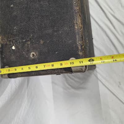 Fender Bassman 2x12" Guitar Speaker Cabinet 1962 - 1964 - Blonde (painted) W/ Peavey/Eminence Speakers (C013-A5) image 14