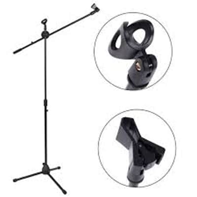 10 MR DJ MS500 Heavy Duty Telescoping Microphone Mic Boom Stand Tripod image 3