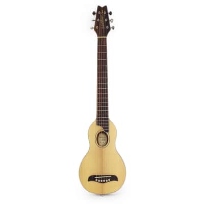 Washburn RO10E Rover Acoustic-Electric Travel Guitar in Natural with Case image 3