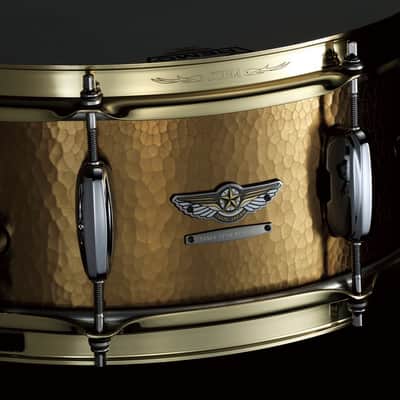 Tama TBRS1455H STAR Reserve Hand Hammered Brass Snare Drum 14 image 15