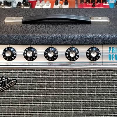 vintage 1967 Fender Princeton Reverb 12-Watt 1x10" Combo, Very Good Condition! image 15