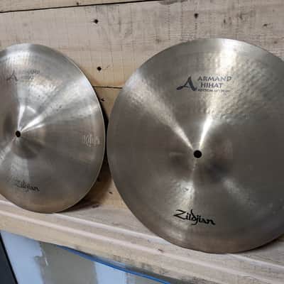 Zildjian 14" A Series Armand Hi-Hat Cymbals (Pair) 2007 - 2013 - Traditional image 3